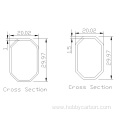 Cnc Milling Machined Anodized Aluminium Tube Clamps